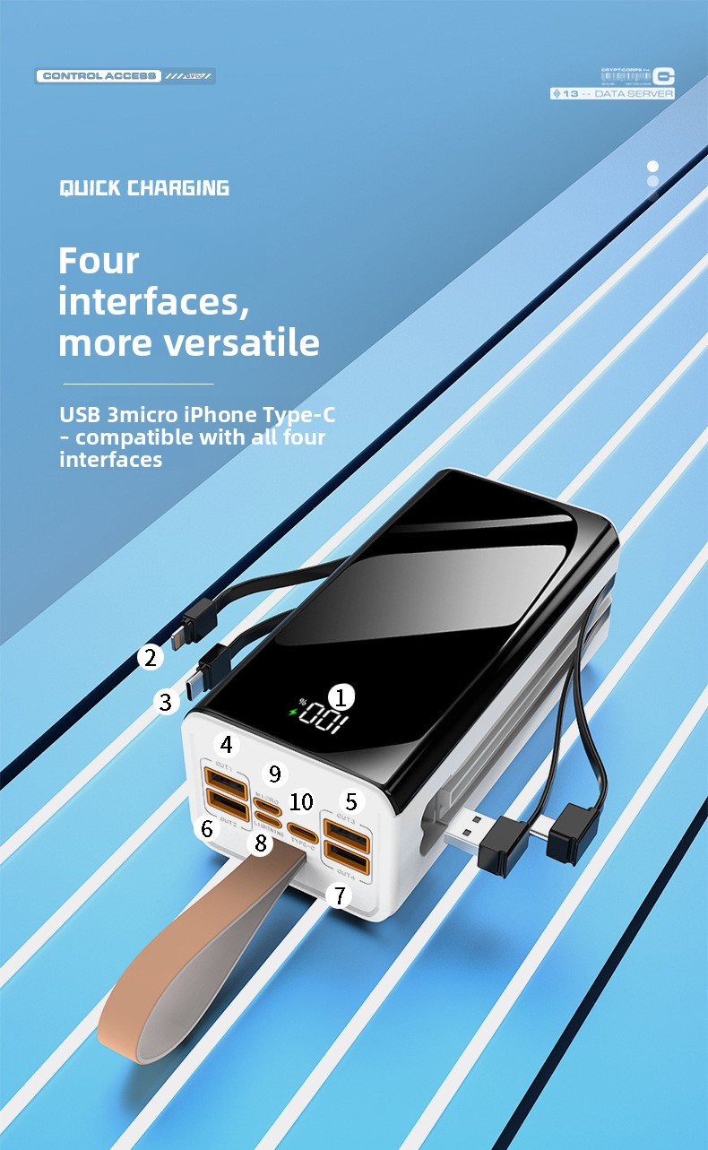Large-capacity power bank