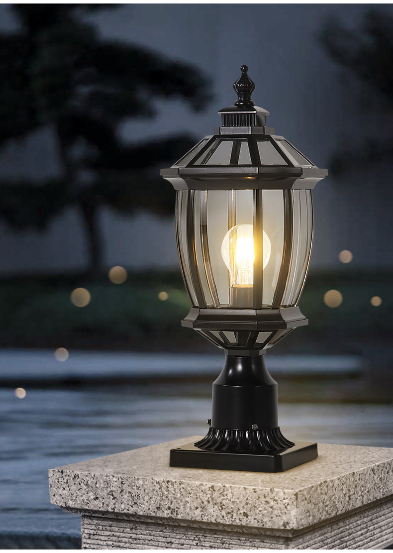 Solar-powered wall light