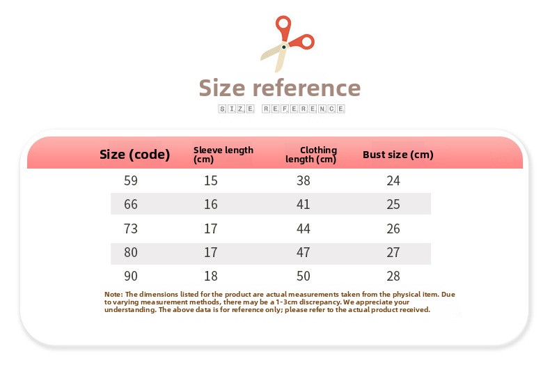 Baby's Short-sleeved Cotton Newborn Body Clothes