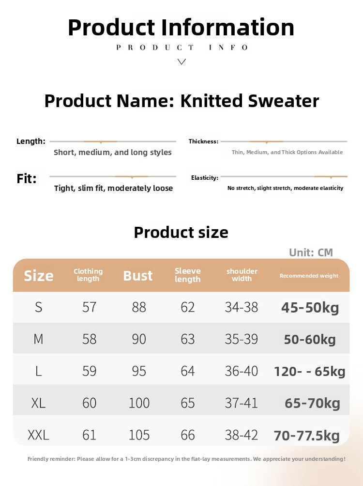 Solid Color Pullover Knit Sweater for Women Long Sleeve Loose Fit Viscose Soft Top