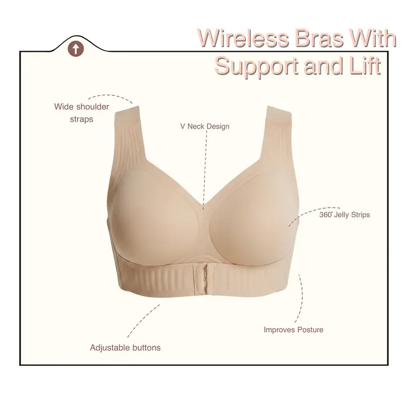 Seamless Wirefree Posture Corrector Body Shaper Vest