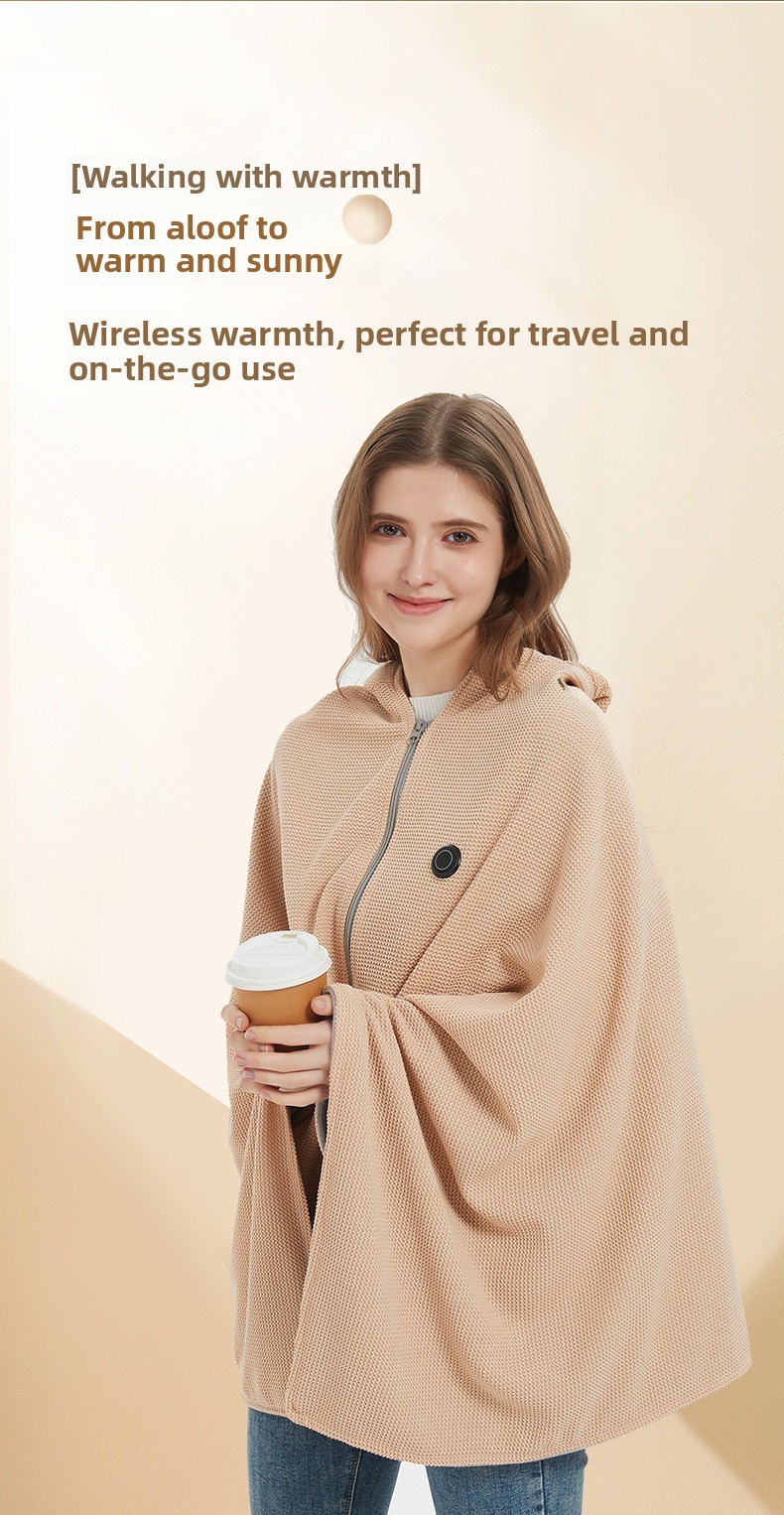 USB washable hot shawl