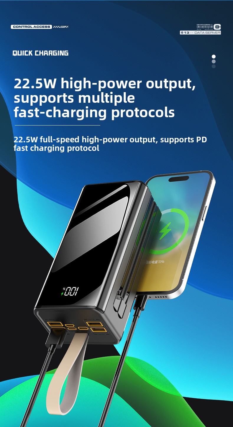 Large-capacity power bank