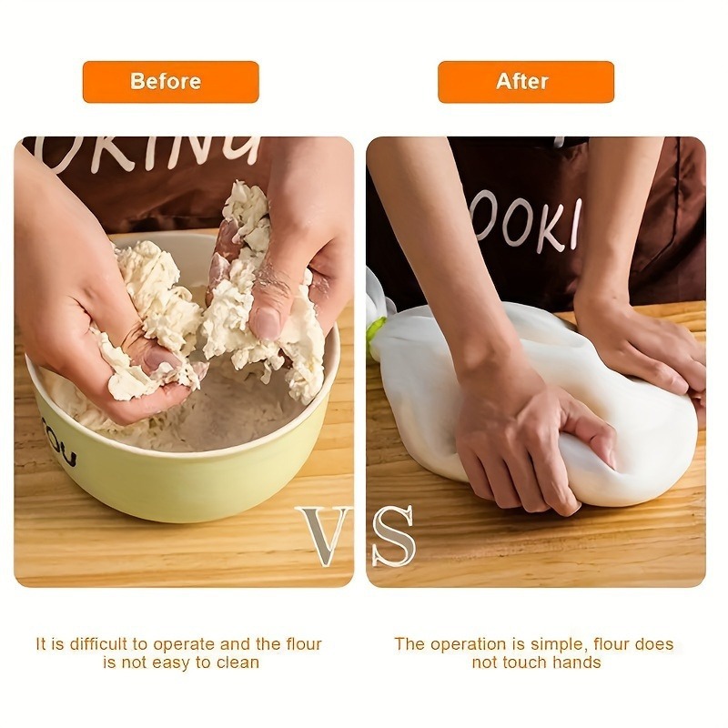Silicone dough kneading bag thickened non-stick hand baking tools for home use