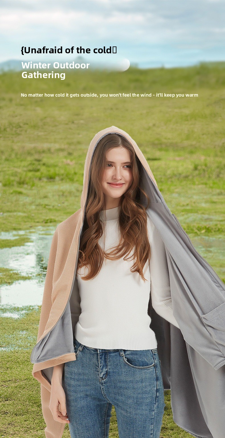 USB washable hot shawl