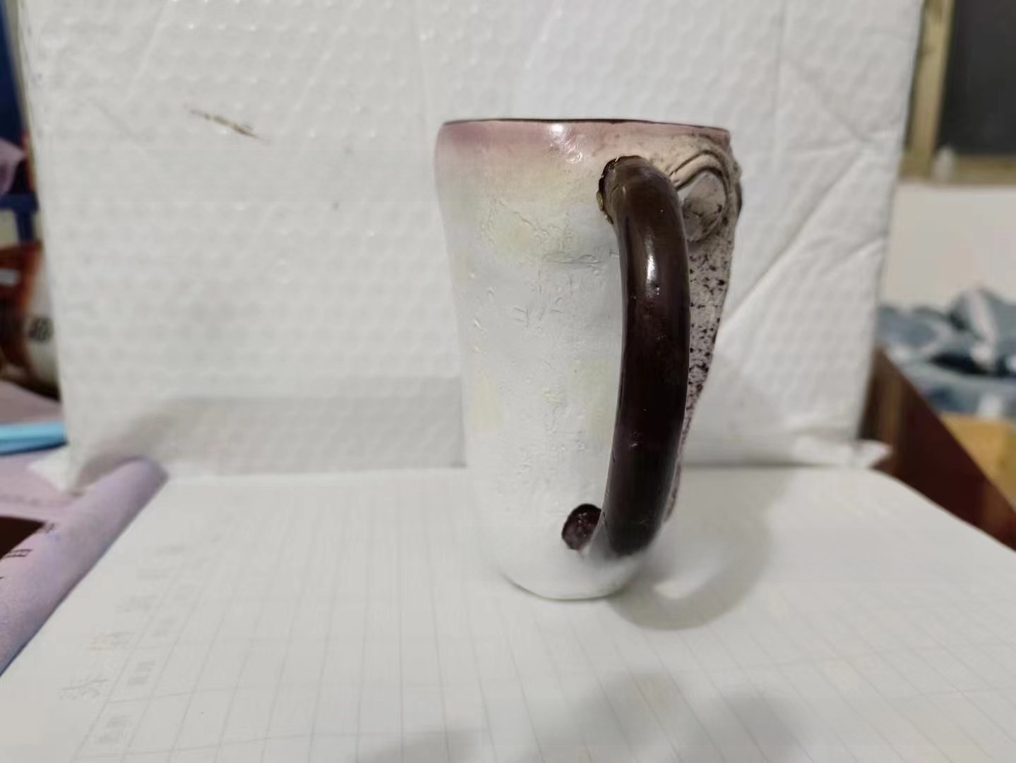 Halloween Horror Handmade Gothic Vampire Half Face Funny Mug