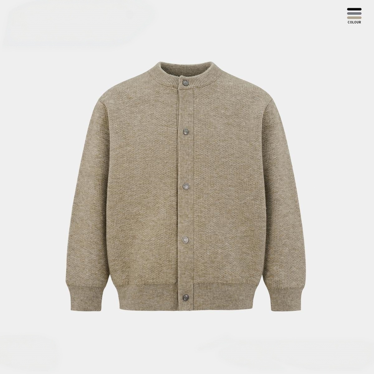 Sweater knitted cardigan
