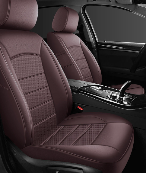 Car seat cover - genuine leather for the driver's seat