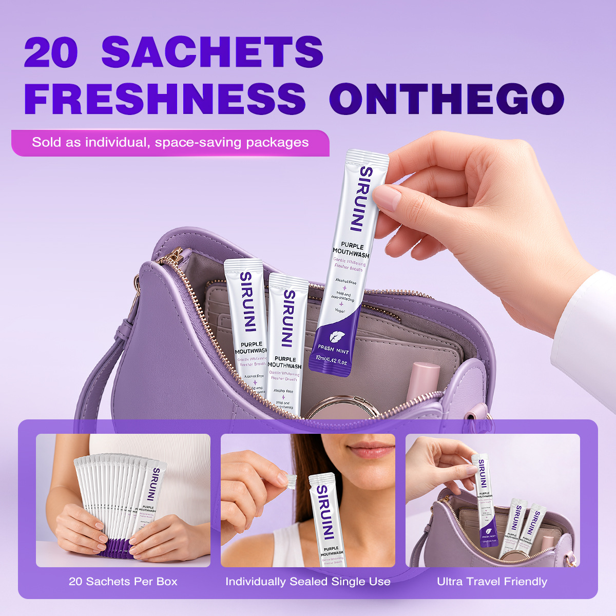 Fresh Purple Mouthwash