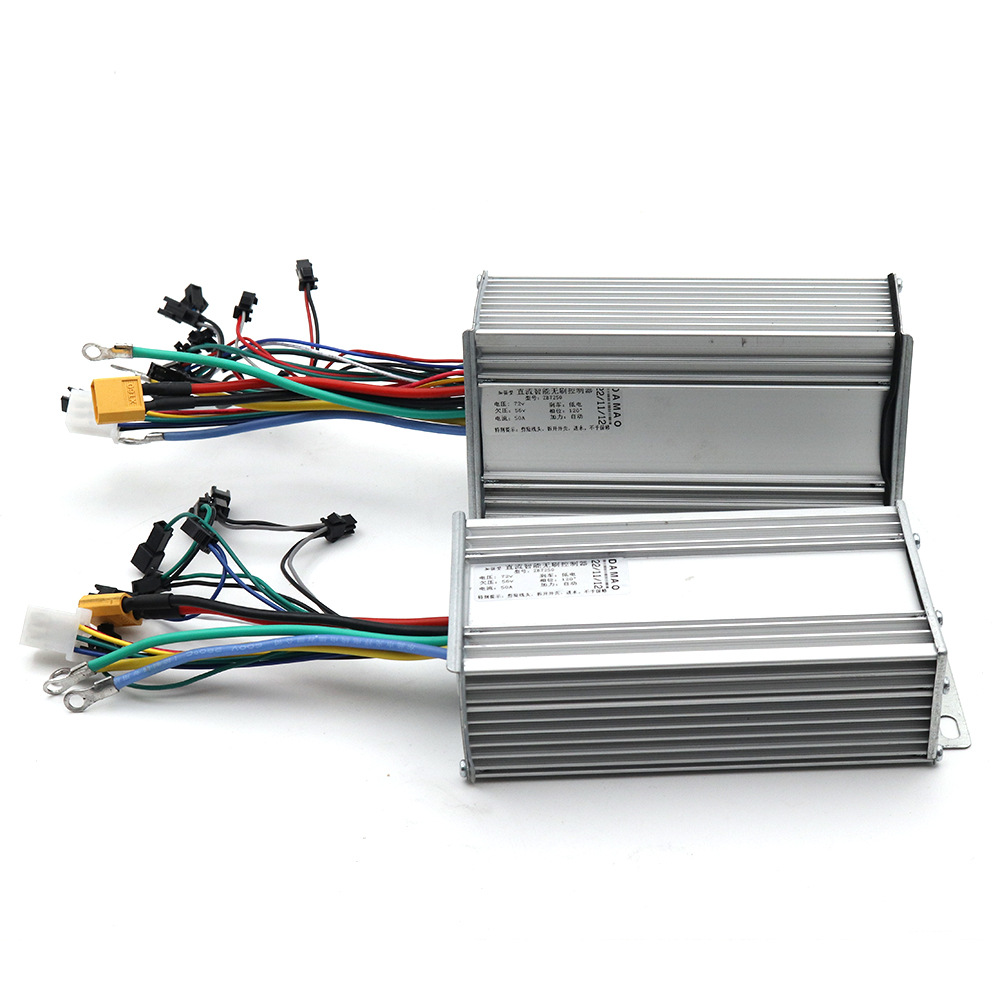 72V 50A Dual Drive Controller with LCD Display for Electric Scooter