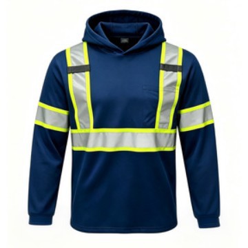 Unisex Quick-Dry Sun Protection Hooded Long Sleeve T-Shirt