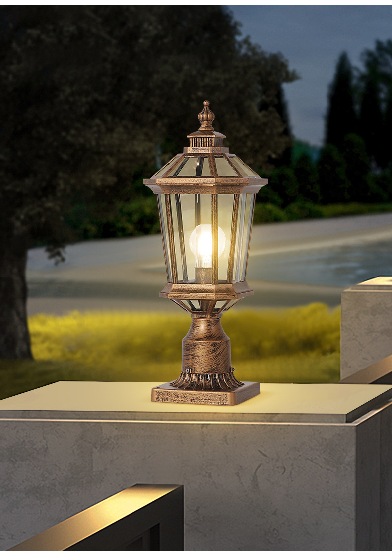 Solar-powered wall light