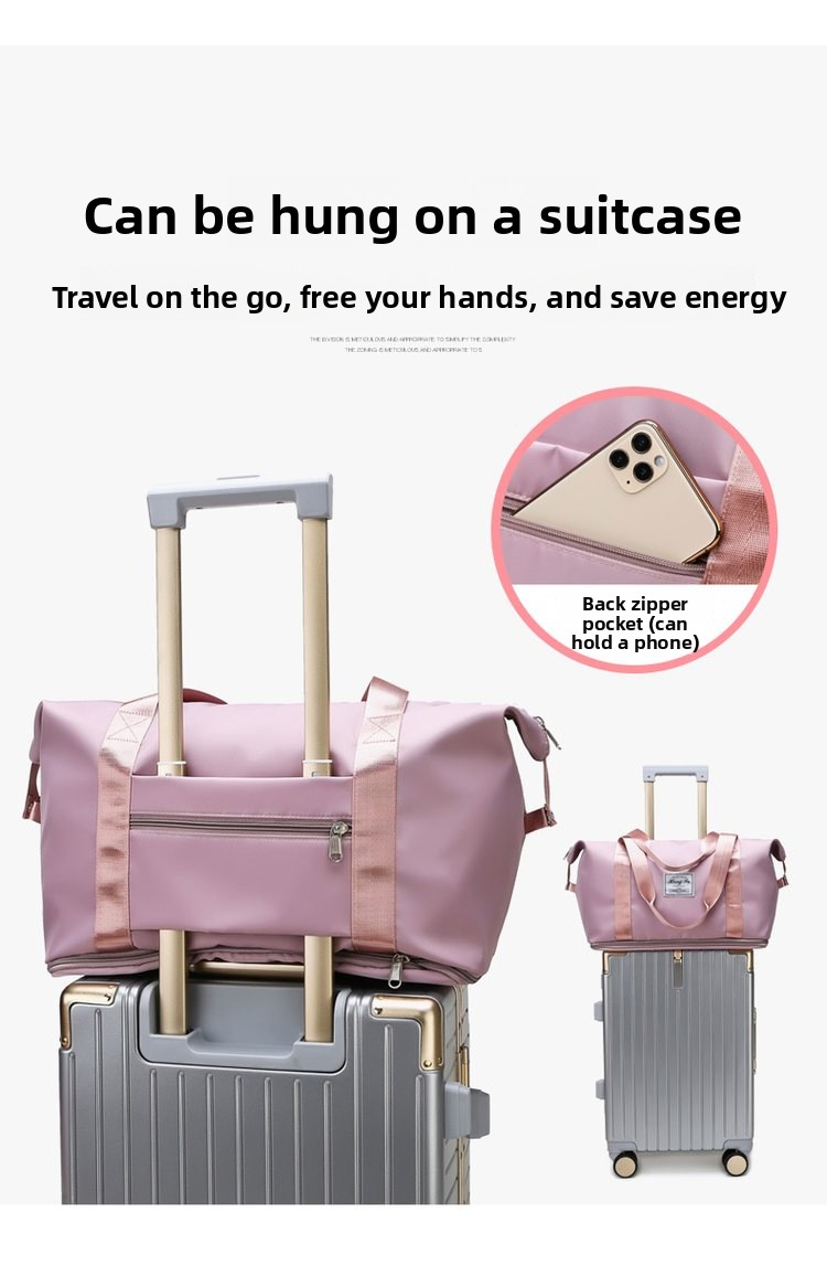 Foldable Large Capacity Waterproof Travel and Fitness Bag