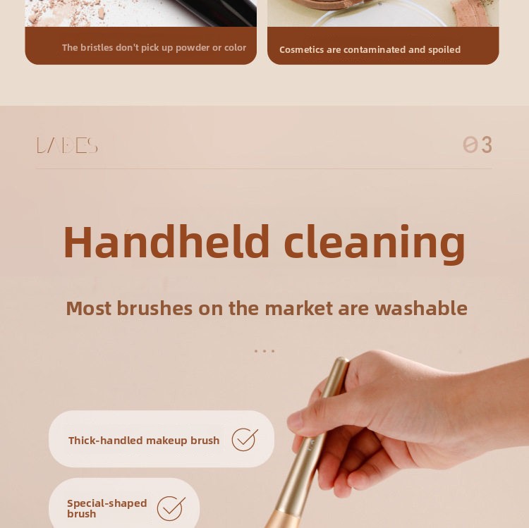 Electric Makeup Brush Cleaner