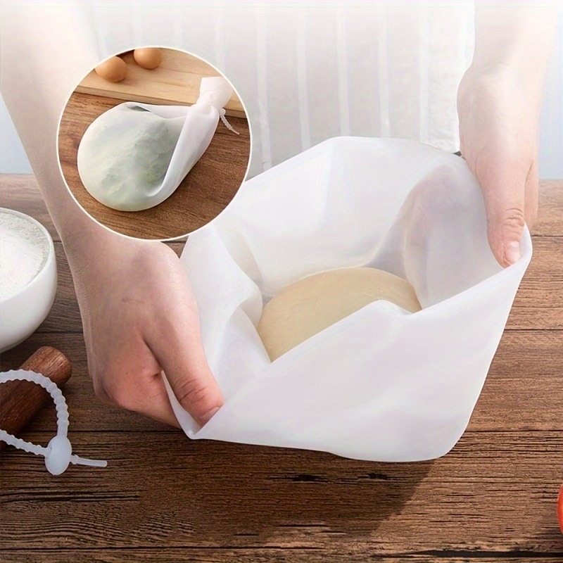 Silicone dough kneading bag thickened non-stick hand baking tools for home use