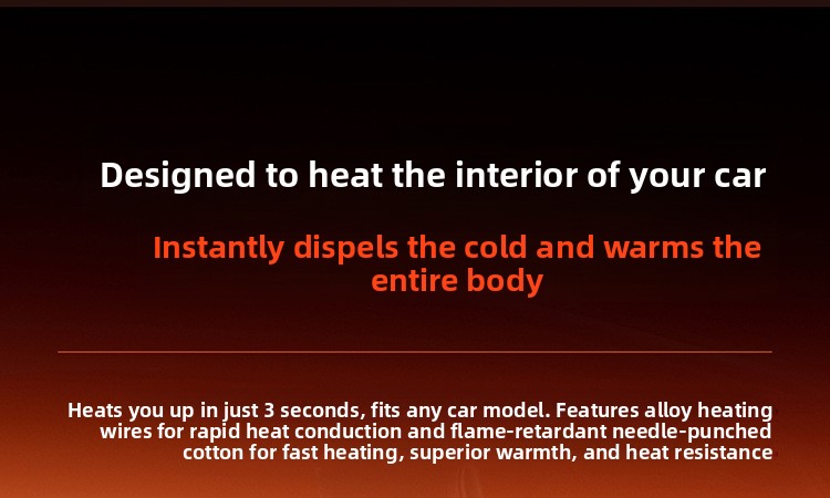 Car heating cushion car electric heating cushion single seat