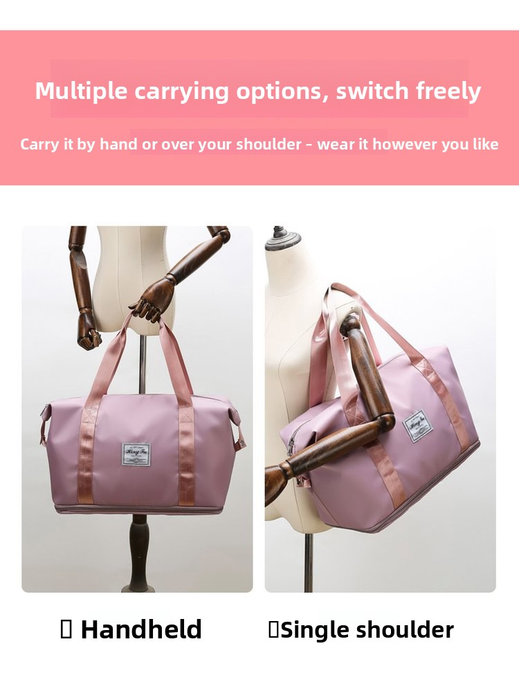 Foldable Large Capacity Waterproof Travel and Fitness Bag
