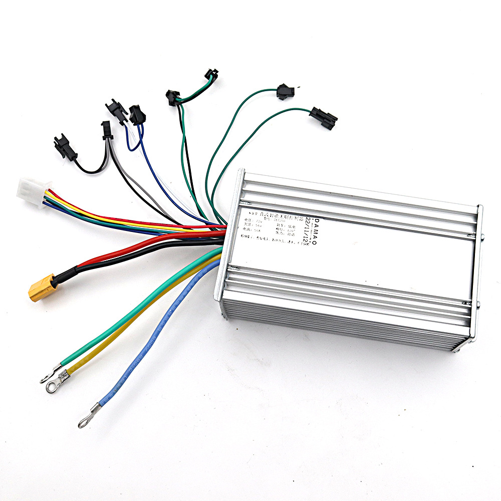 72V 50A Dual Drive Controller with LCD Display for Electric Scooter