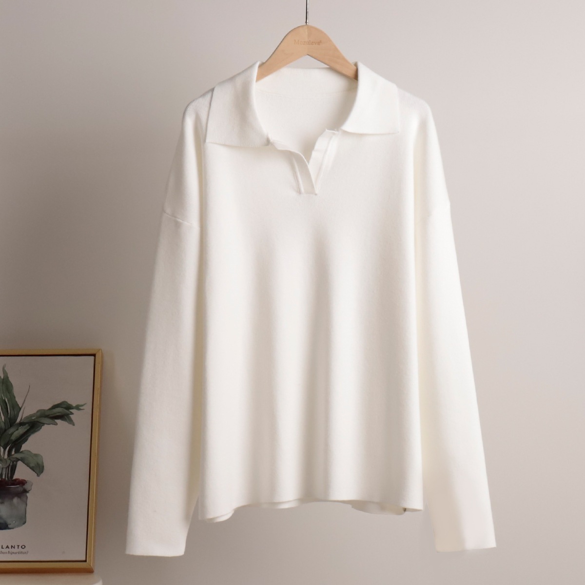 Women's casual long-sleeved solid-color sports outfit