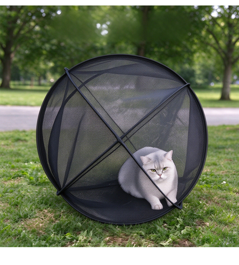 Túnel esférico plegable para gatos de 70 cm: imagen adicional