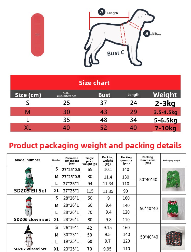 Winter Warm Striped Thickened Pet Clothes