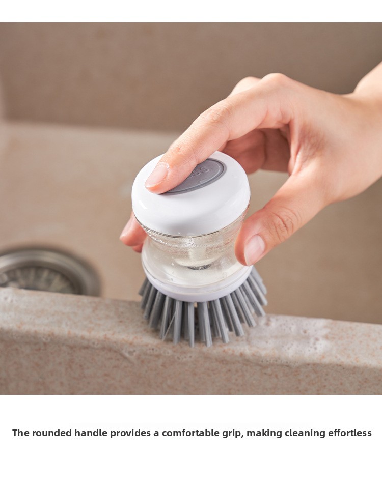 The pot scrubber is non-stick to oil