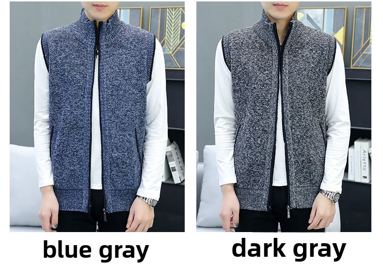 Men's knitted vest
