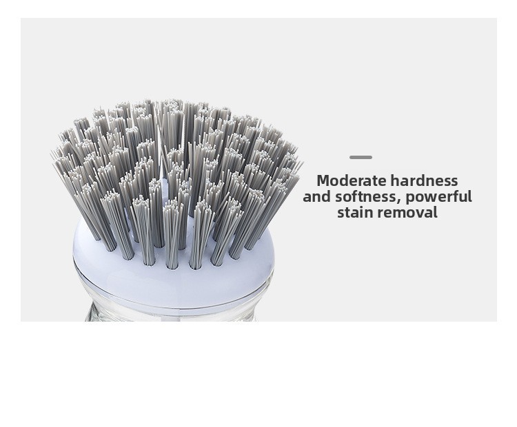 The pot scrubber is non-stick to oil