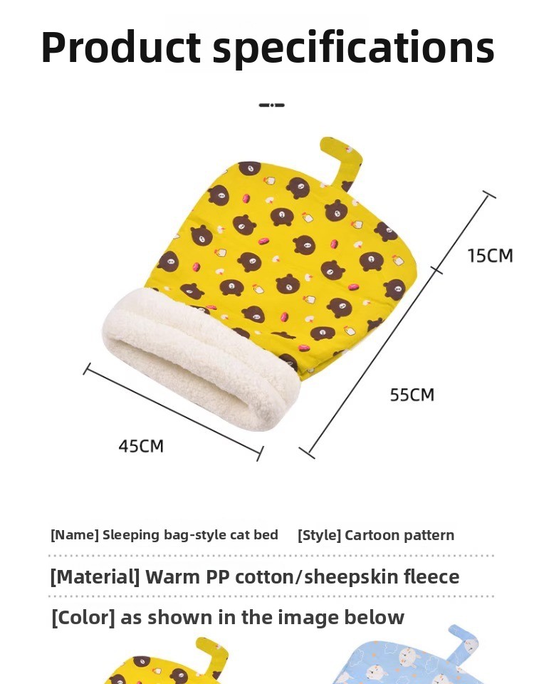 Cama cueva para gatos con interior afelpado: imagen adicional