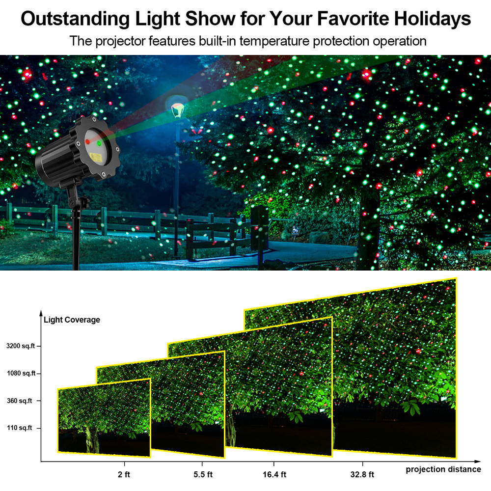 Starry sky laser light