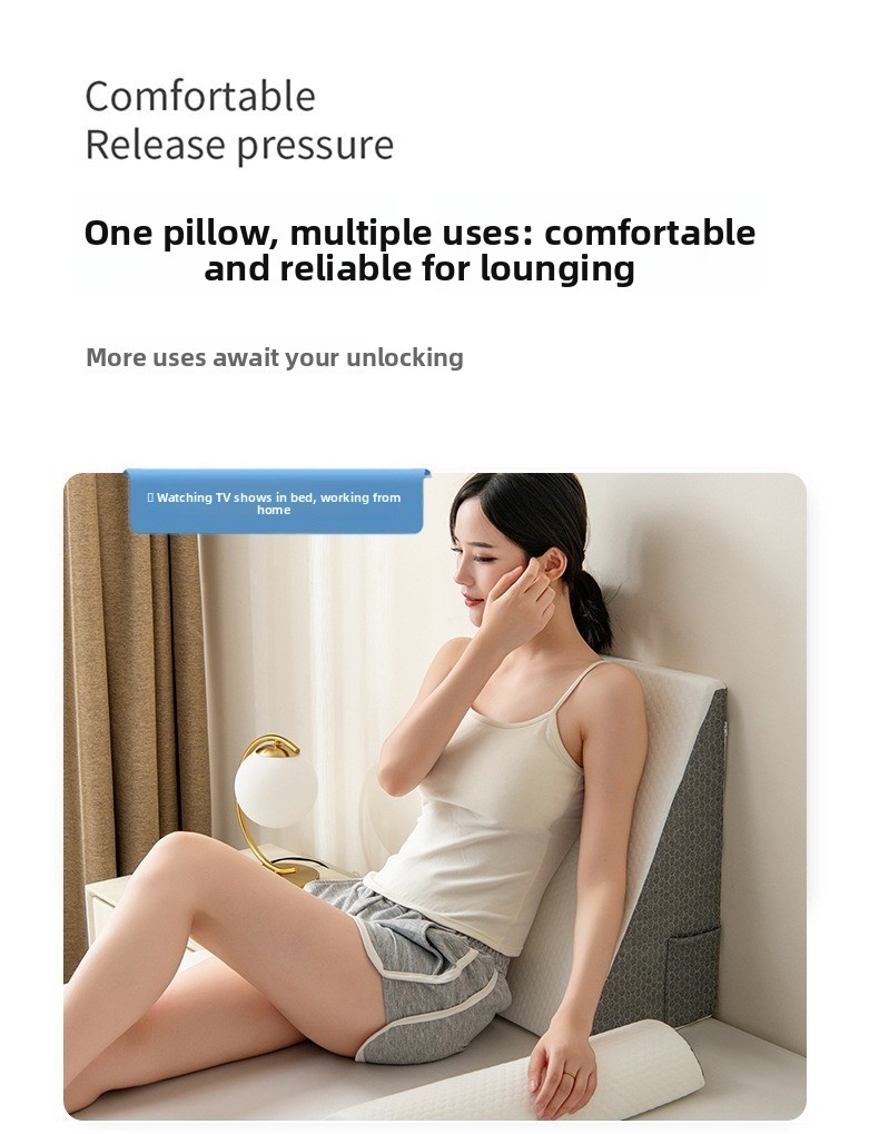 Triangular headrest, conical headrest