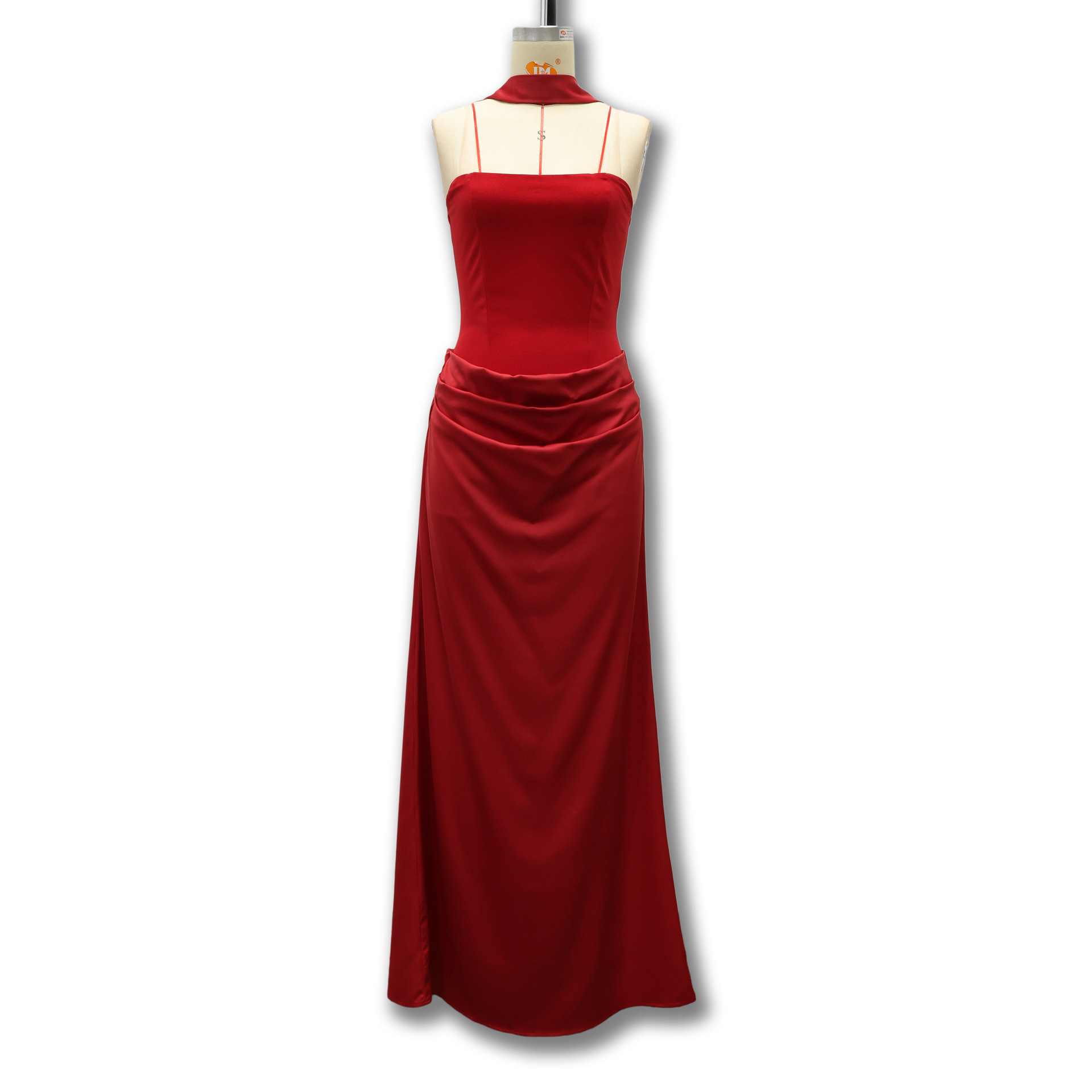 Elegant Sleeveless Patchwork Backless Bodycon Dress