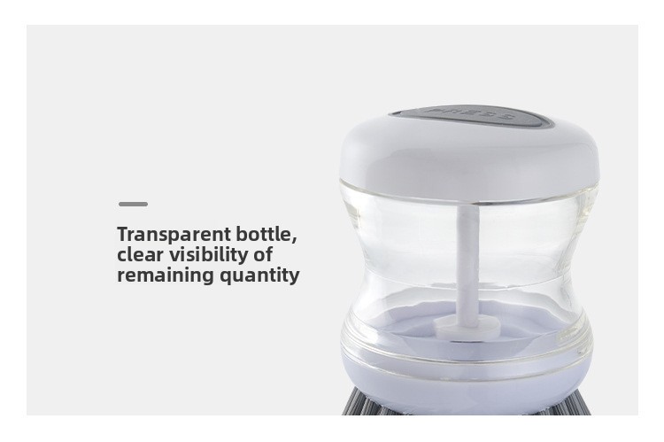 The pot scrubber is non-stick to oil