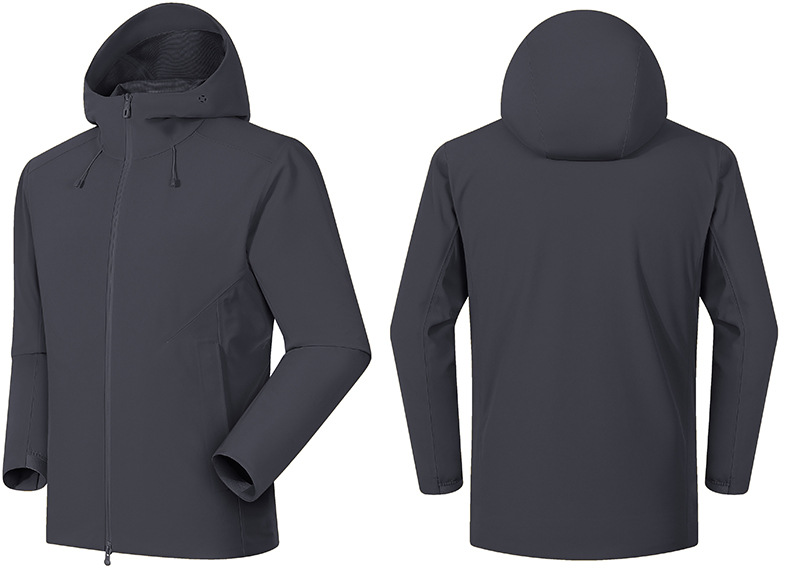 Jogging soft-shell jacket