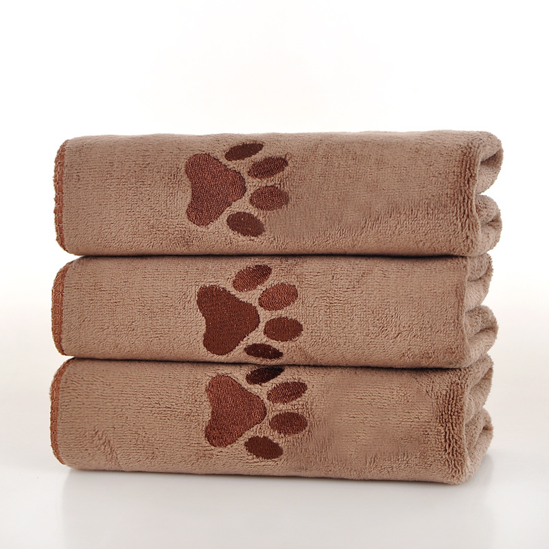 Soft and absorbent pet towel