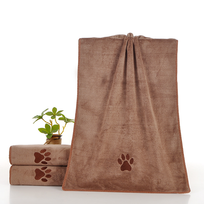 Soft and absorbent pet towel