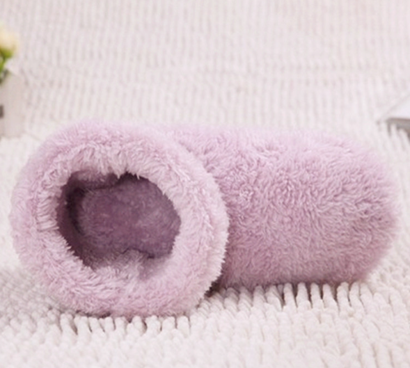 USB Electric Heated Velvet Slippers Unisex