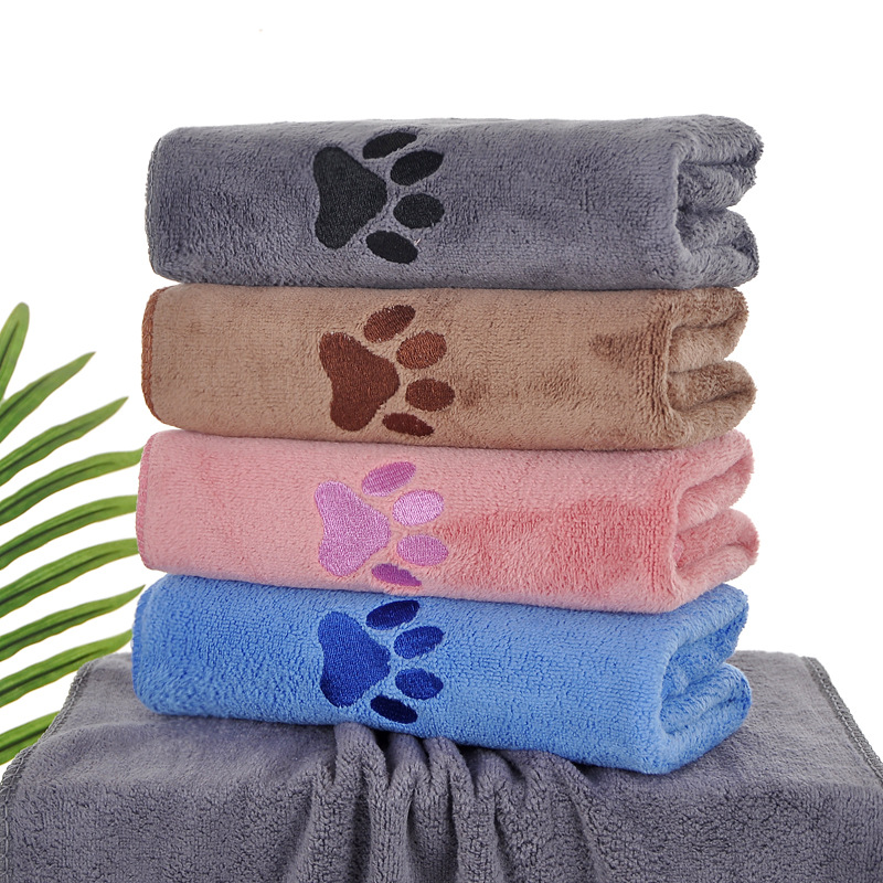 Soft and absorbent pet towel