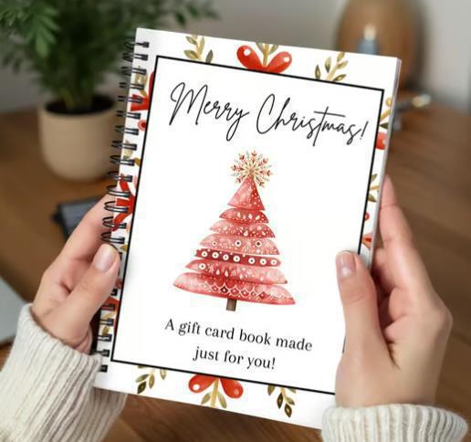 Creative 3D Christmas Greeting Card with Cup or Tree Cover