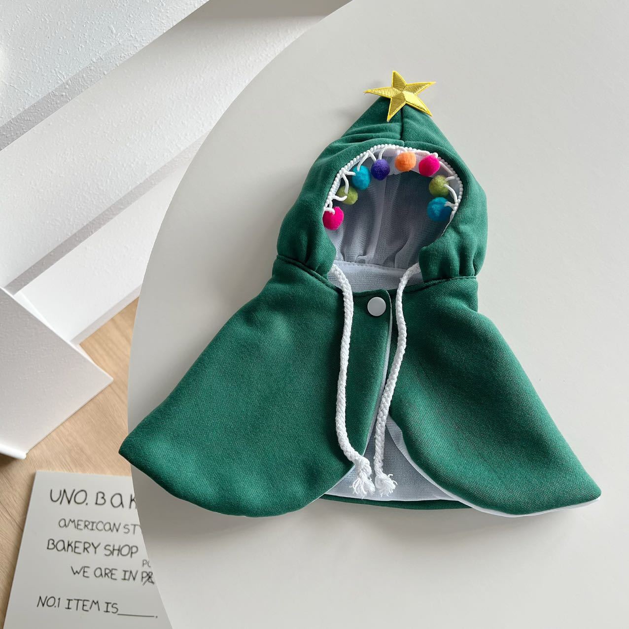 Christmas Tree Pet Costume Cloak