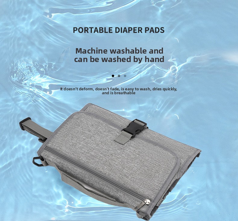 Outdoor travel foldable diaper bag