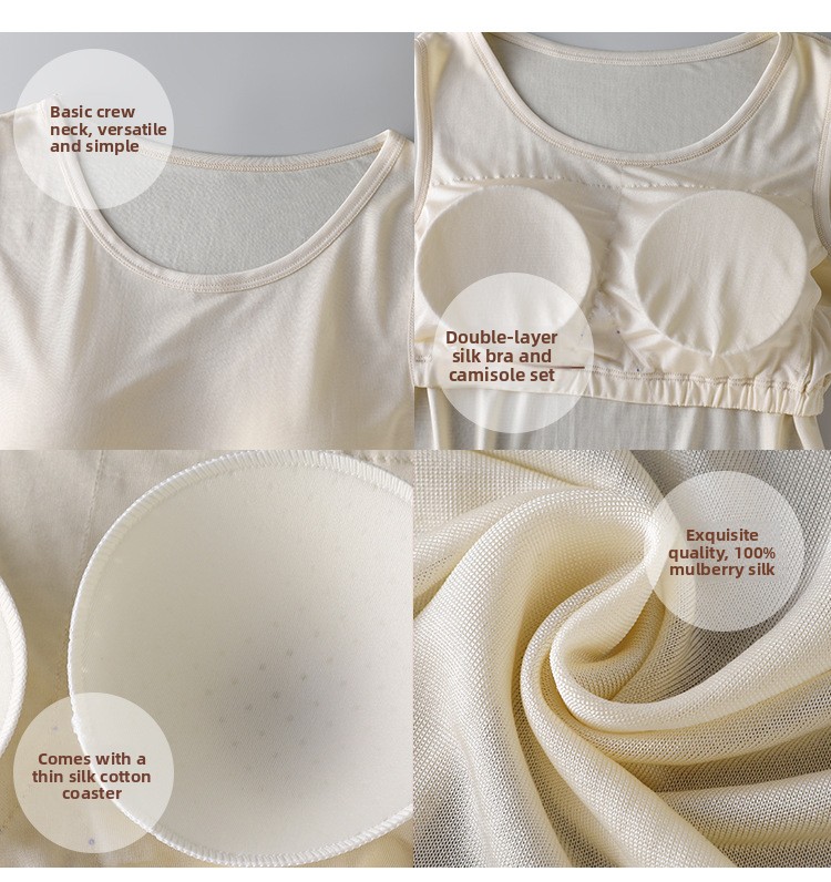 Mulberry Silk Wide-Shoulder Belted Tunic