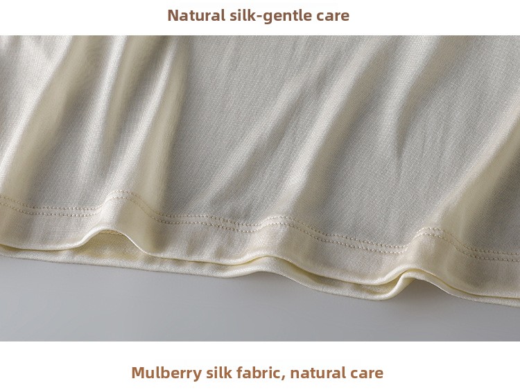 Mulberry Silk Wide-Shoulder Belted Tunic