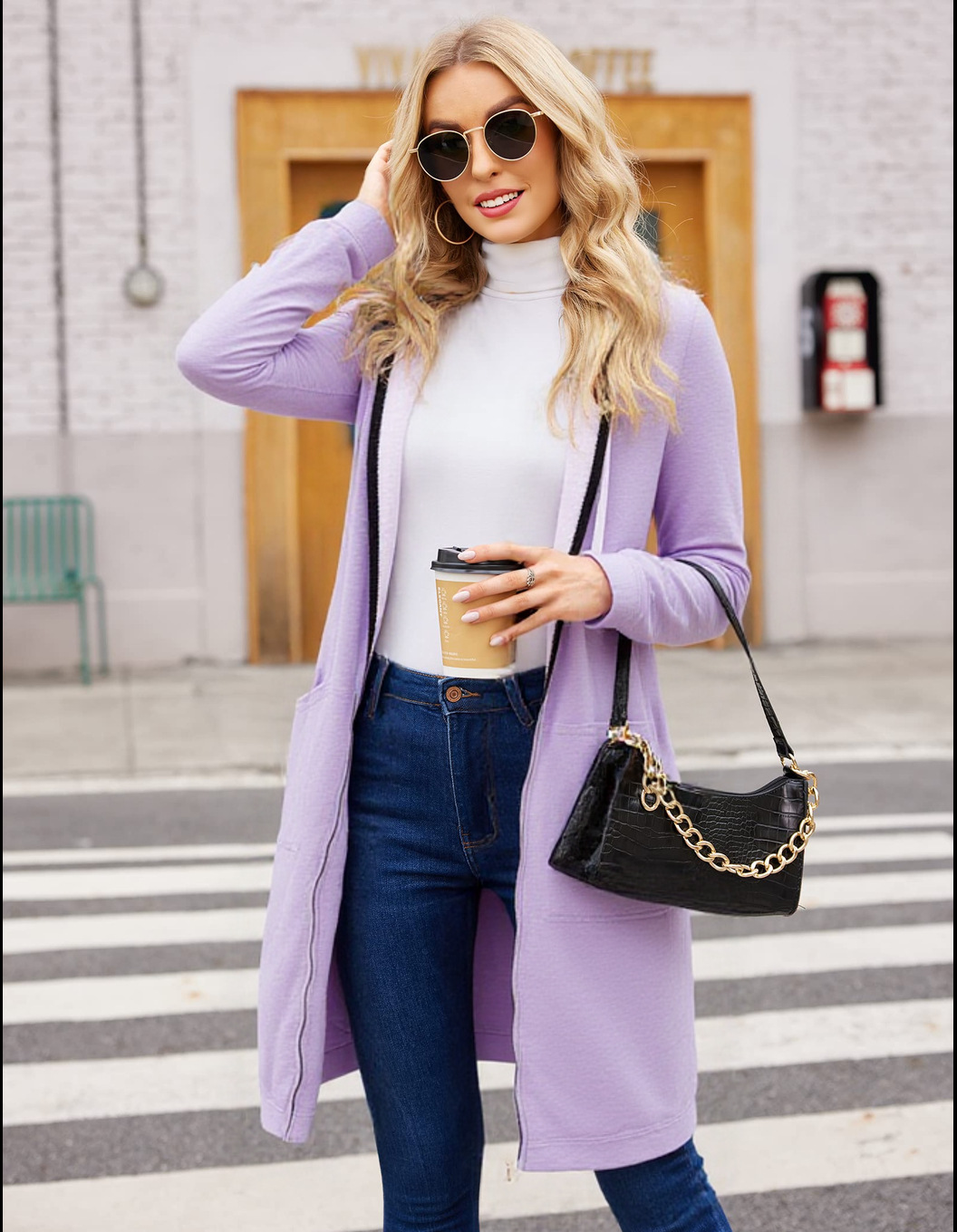 Women's Long Sleeve Oversized Sweatshirts Casual Lightweight