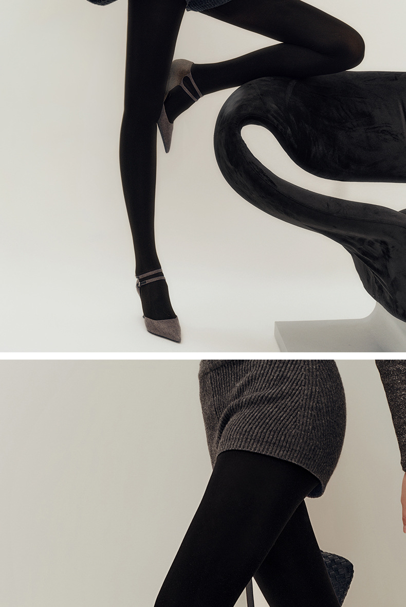Women's High-Waisted Fleece-Lined Shaping Velvet Leggings