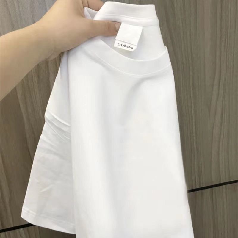 Unisex Ice Silk Short Sleeve T-Shirt Loose Fit Anime Print Summer Top
