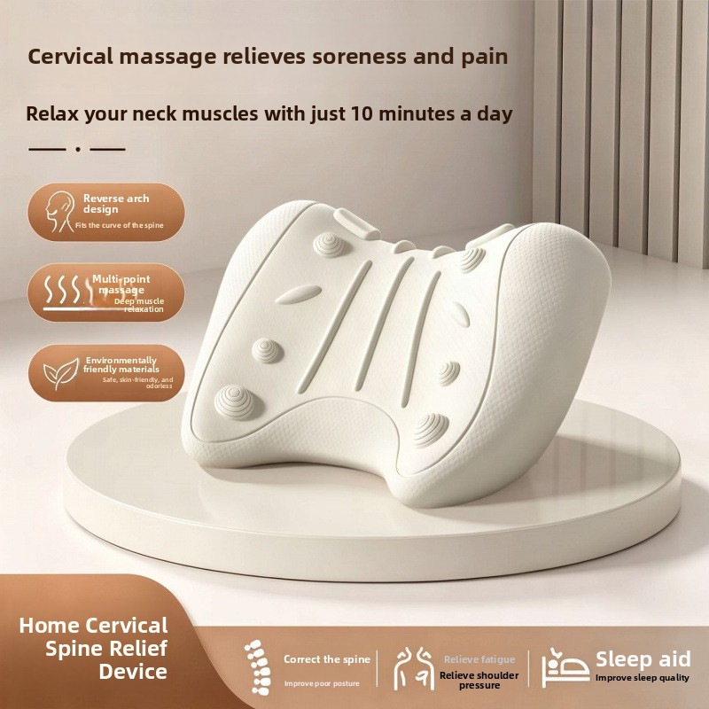 U-Shaped Cervical Spine Massage Pillow