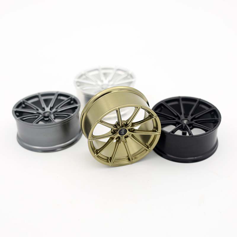 Aluminum Wheel Hub Model Car Air Vent Freshener Ornament Citrus Scent