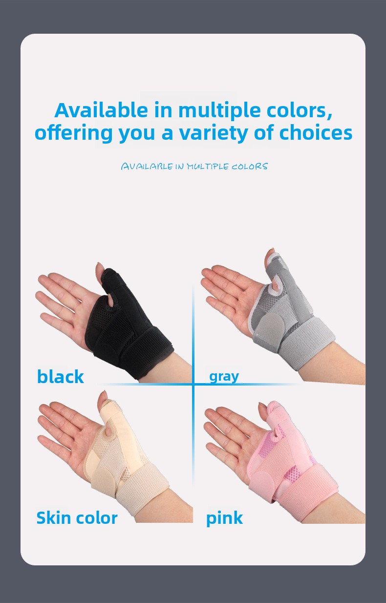 Breathable Nylon Thumb Wrist Support Strap for Basketball and Sports Protection