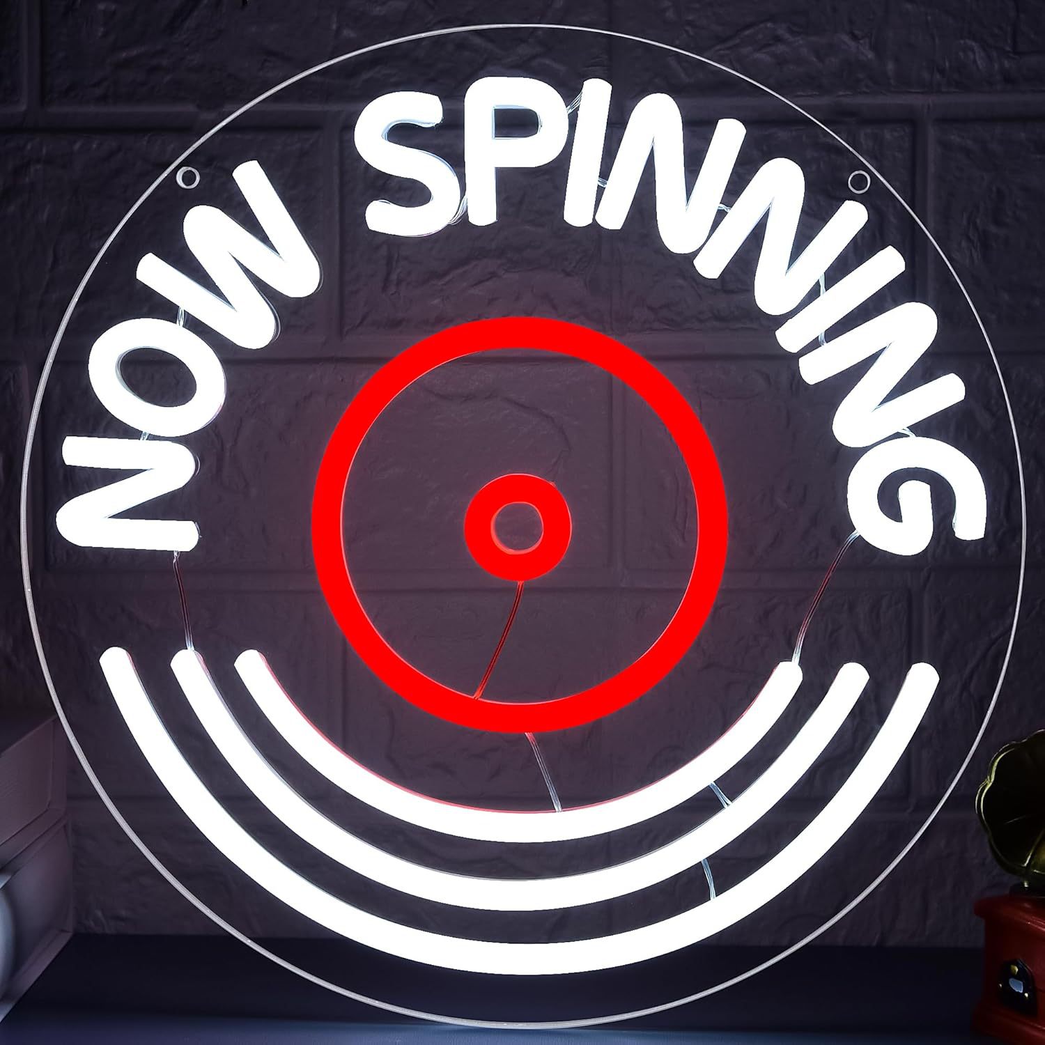Record Player LED Neon Light Sign